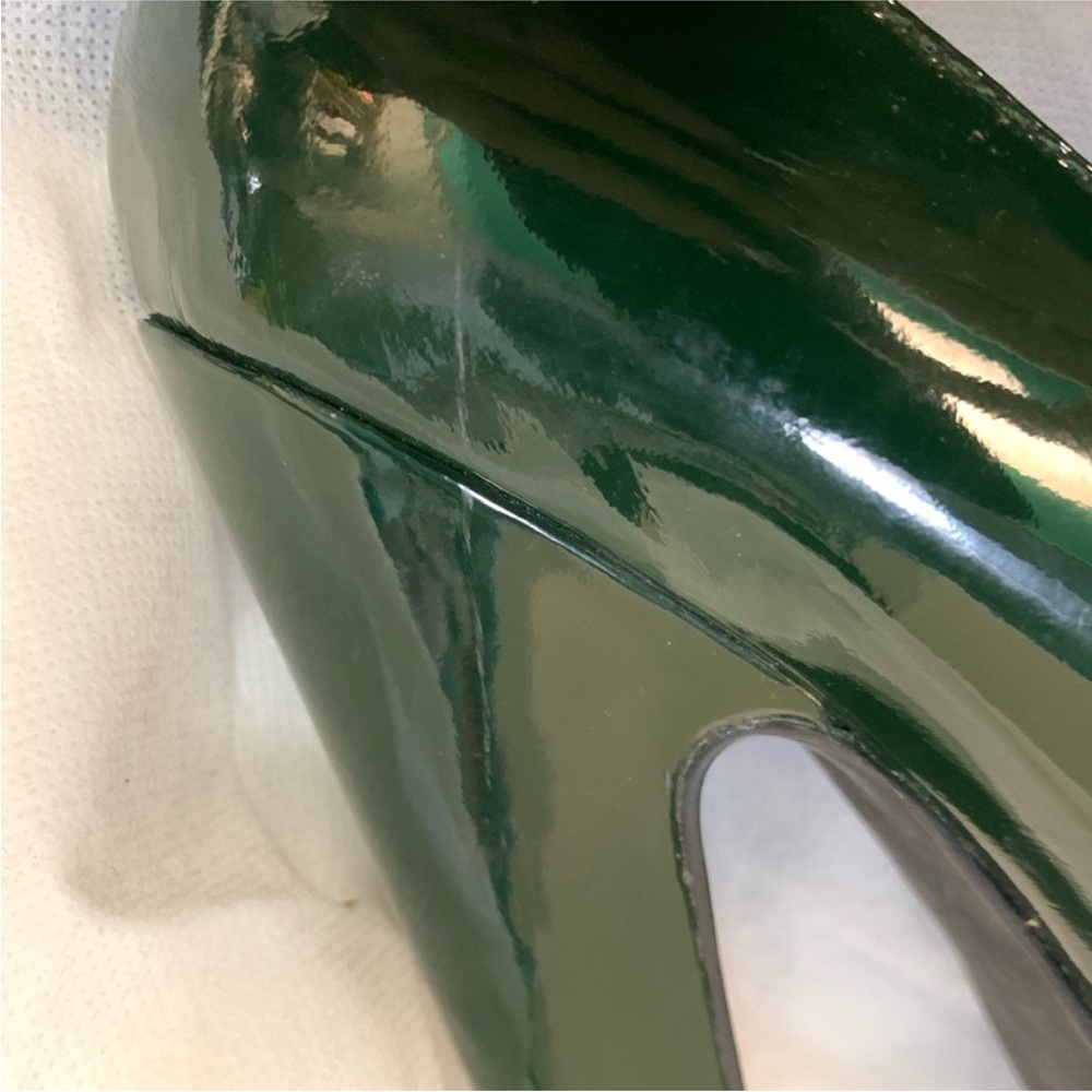 Rare Vintage Jeffrey Campbell Green Platform Heels. Statement Footwear!!! - Picture 4 of 8